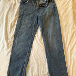 Wrangler Blue Bootcut Jeans Classic Denim Style